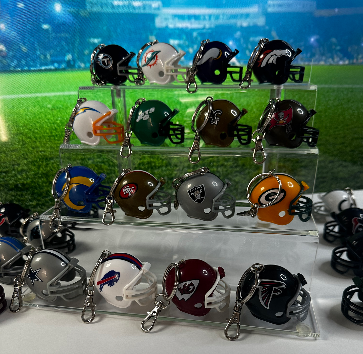 The Gridiron Minis: NFL Keychain Collection