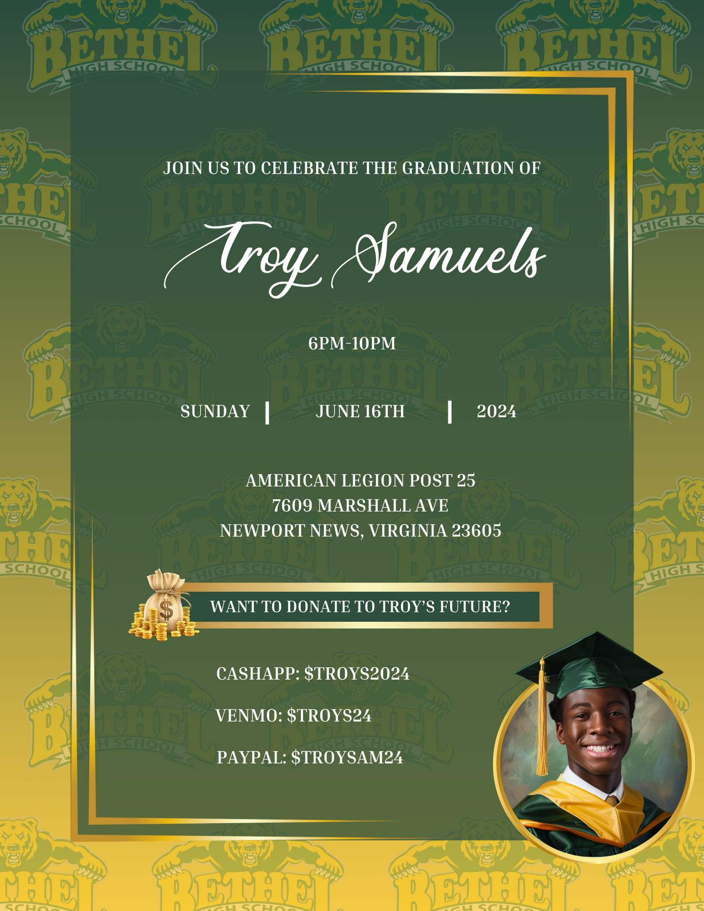 Magazine Style Graduate Invites (12 Count, Printed)