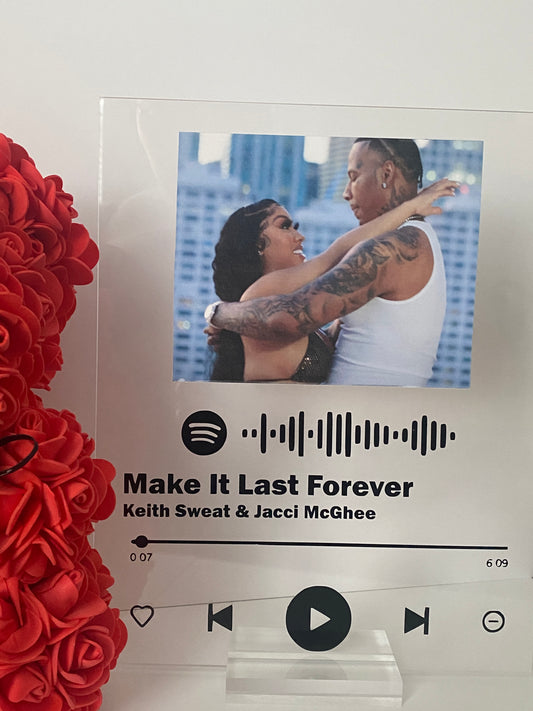 Personalized Song Plaque